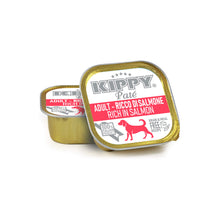 Завантажте зображення у програму перегляду галереї KIPPY® Pate вологий корм для дорослих собак - паштет з лососем
