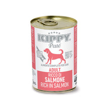 Завантажте зображення у програму перегляду галереї KIPPY® Pate вологий корм для дорослих собак - паштет з лососем

