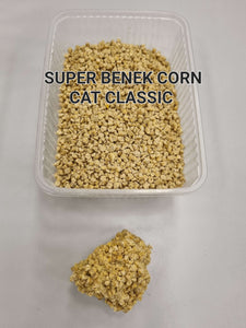 Super Benek® (Супер Бенек®) Кукурудзяний Стандартний суперпреміум грудкуючий наповнювач для котячого туалету з ароматом морської свіжості