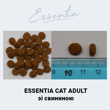 Завантажте зображення у програму перегляду галереї ESSENTIA® Exigent - сухий беззерновий корм суперпреміум класу зі свининою для дорослих вибагливих котів.
