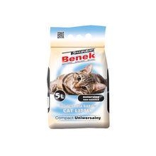 Завантажте зображення у програму перегляду галереї Super Benek® (Супер Бенек®) Бентонітовий Універсальний Компактний грудкуючий наповнювач для котячого туалету з натуральним запахом
