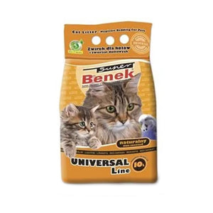 Super Benek® (Супер Бенек®) Бентонітовий Універсальний грудкуючий наповнювач для котячого туалету з натуральним запахом