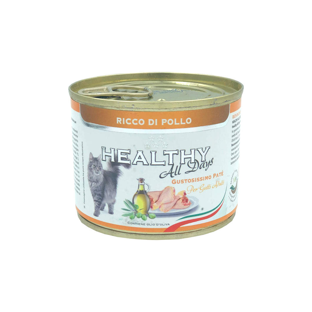 HEALTHY® All Days вологий корм для котів - паштет з курятиною.