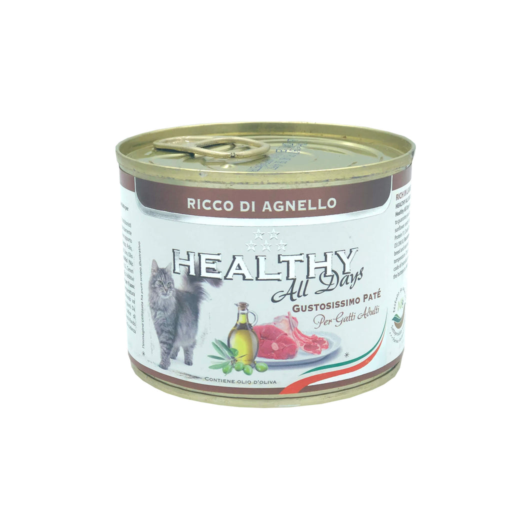 HEALTHY® All Days вологий корм для котів - паштет з ягнятиною.