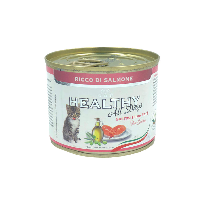HEALTHY® All Days вологий корм для кошенят - з лососем.