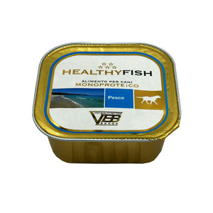 HEALTHY® Fish монопротеїновий вологий корм для собак - паштет з рибою.