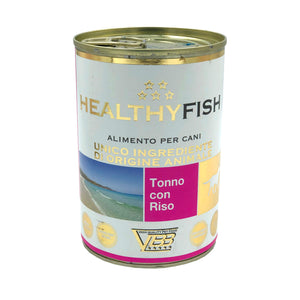 HEALTHY® Fish монопротеїновий вологий корм для собак - паштет з тунцем та рисом.