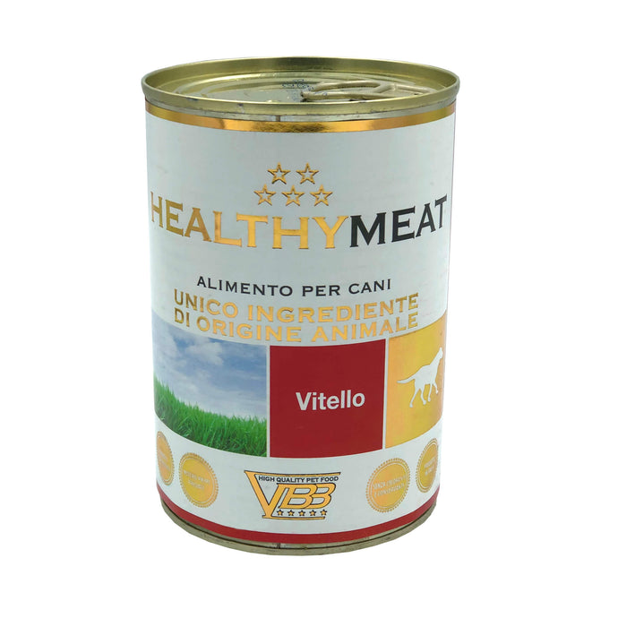 HEALTHY® Meat монопротеїновий вологий корм для собак - паштет з телятиною.