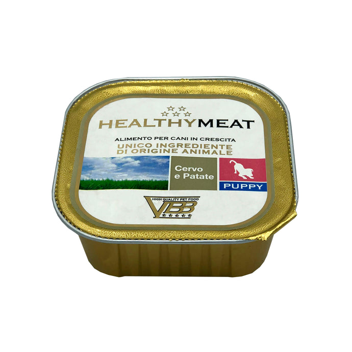 HEALTHY® Meat монопротеїновий вологий корм для собак - паштет з олениною та картоплею.