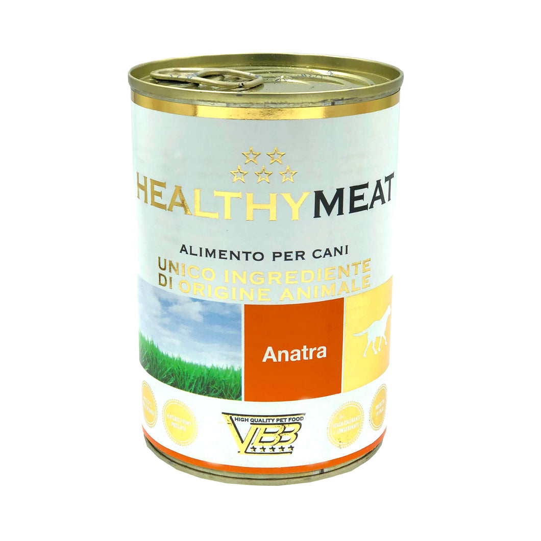 HEALTHY® Meat монопротеїновий вологий корм для собак - паштет з качатиною.