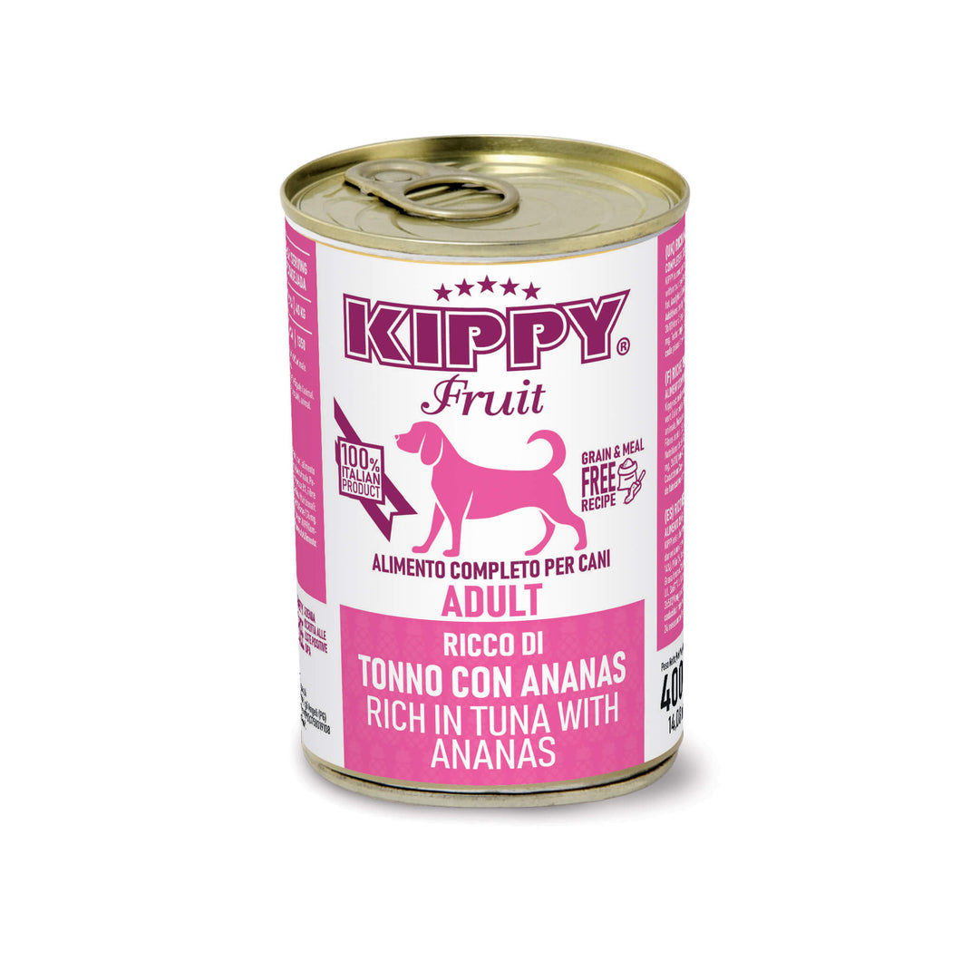 KIPPY® Fruit вологий корм для дорослих собак - паштет з тунцем та ананасами
