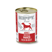 Завантажте зображення у програму перегляду галереї KIPPY® Pate вологий корм для дорослих собак - паштет з яловичиною
