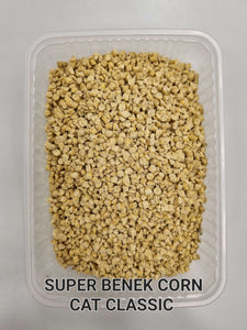 Super Benek® (Супер Бенек®) Кукурудзяний Стандартний суперпреміум грудкуючий наповнювач для котячого туалету натуральний