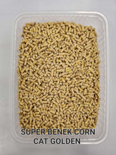 Завантажте зображення у програму перегляду галереї Super Benek® (Супер Бенек®) Кукурудзяний Золотий суперпреміум грудкуючий наповнювач для котячого туалету
