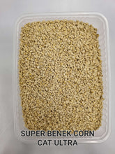Завантажте зображення у програму перегляду галереї Super Benek® (Супер Бенек®) Кукурудзяний Ультра суперпреміум грудкуючий наповнювач для котячого туалету натуральний з ароматом морської свіжості
